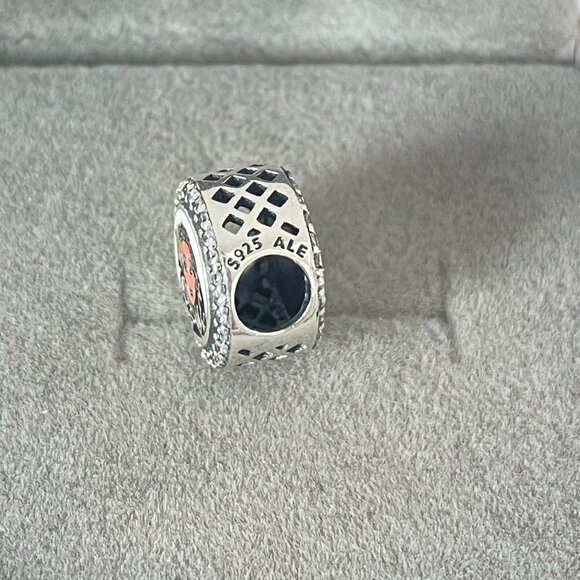 Disney Parks Exclusive Pandora Charm Princess Moana Double Sided Floral - Picture 3 of 5